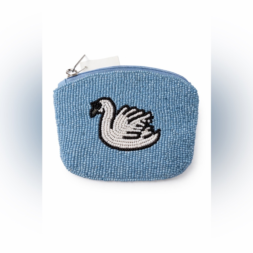 Free People • Swan Lake Beaded Wallet NWT SOLD OUT